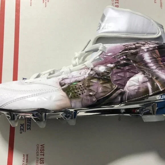 Adidas Adizero 5-Star 5.0 UNCAGED Football Cleats Knight ART. AQ7825 SIZE 16,NEW - Picture 5 of 16